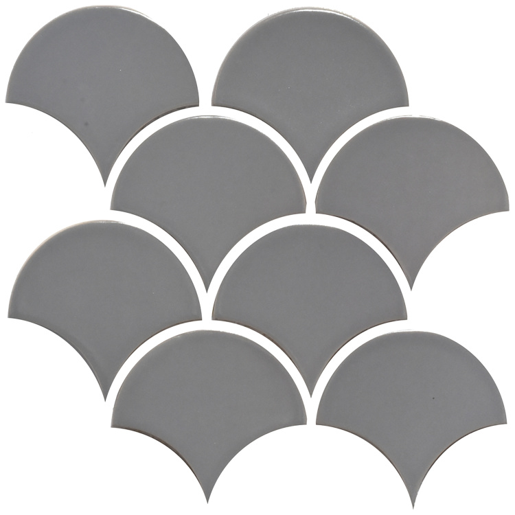 Мозаїка керамічна Kotto Ceramica SCALES SC 6019 Silver 240 x 240 x 9 (0,037 m.2)