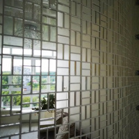 Мозаїка дзеркальна DecorStoneHub Zs-gmt-Z срібляста 318х318 мм паркет плетінка для салона та клубу Мозаїка дзеркальна DecorStoneHub Zs-gmt-Z срібляста 318х318 мм паркет плетінка для салона та клубу