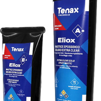 Клей епоксидний Tenax Eliox A+B прозорий 450 г надміцний нежовтіючий для каменю кераміки Клей епоксидний Tenax Eliox A+B прозорий 450 г надміцний нежовтіючий для каменю кераміки