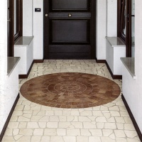 Брекчия мраморная без сетки, бежевая 20мм