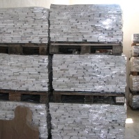 Брекчия мраморная без сетки, бежевая 20мм