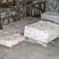 Брекчия мраморная без сетки, бежевая 20мм