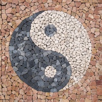 Брекчия мраморная без сетки, бежевая 20мм