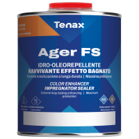 Просочення захисне Tenax Ager FS 1 л, водо-масло-брудовідштовхувальне, мокрий ефект, для каменю на кухні