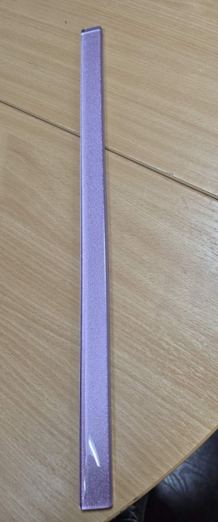 Фриз скляний Kotto Ceramica GF 5028 pink pearl 25 х 500 х 8