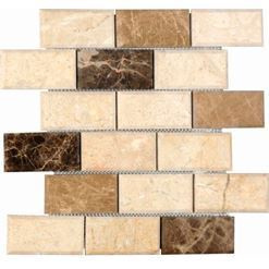 Мозаика Dune Tobler 29.9*30.3 бежевая коричневая
