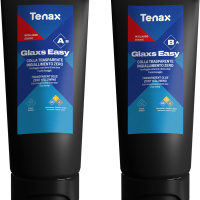 Клей эпоксидный Tenax Glaxs Easy A+B прозрачный 600 г нежелтеющий для камня кварца керамики