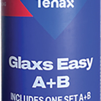 Клей эпоксидный Tenax Glaxs Easy A+B прозрачный 600 г нежелтеющий для камня кварца керамики