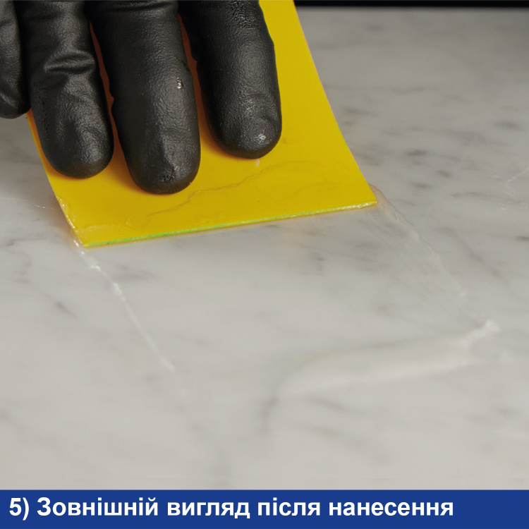 Клей эпоксидный Tenax Glaxs Easy A+B прозрачный 600 г нежелтеющий для камня кварца керамики