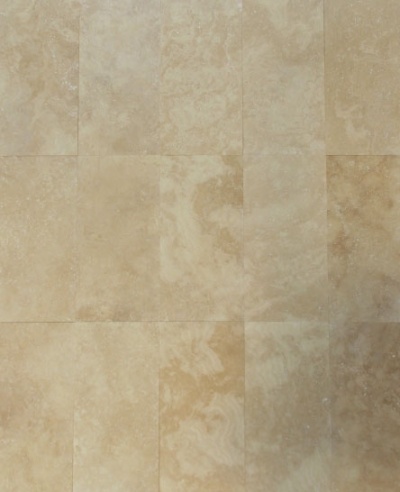 Плитка з травертину Classic Light Filled and Honed 1,2 х30, 5х61 см, бежева матова заповнена шліфована Standart