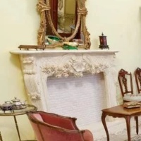 Камінний портал №3112 з мармуру Galala Beige Камінний портал №3112 з мармуру Galala Beige