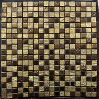 Мозаика Dune 186544 Thea 30*30 золотистая керамическая Мозаика Dune 186544 Thea 30*30 золотистая керамическая