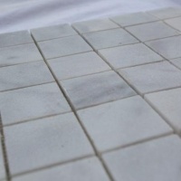 Мозаїка з мармуру Полірована МКР-3П (47x47) White BI Мозаїка з мармуру Полірована МКР-3П (47x47) White BI