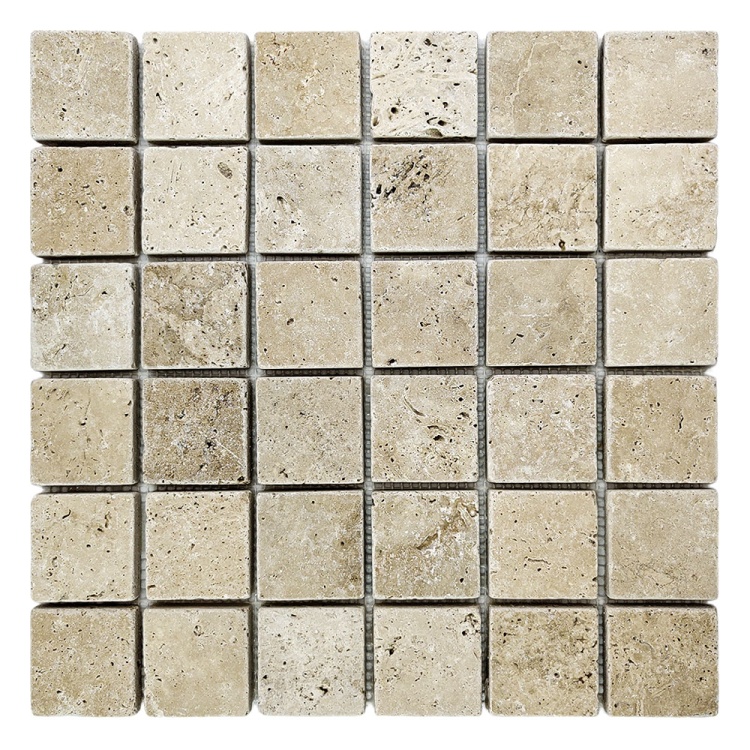 Травертинова мозаїка матова МКР-3СВ 200