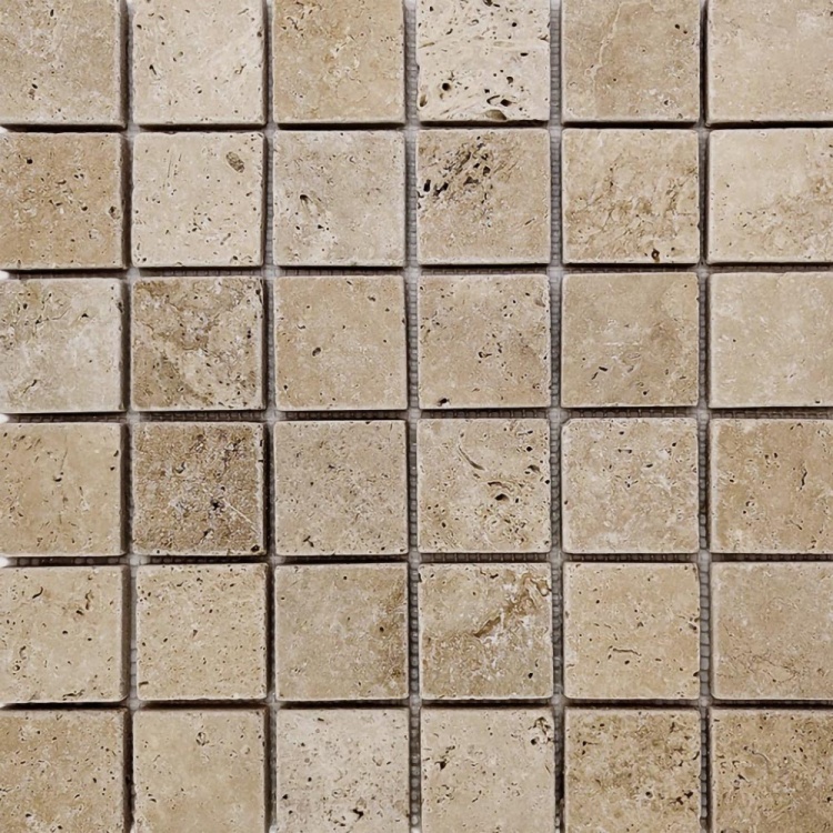 Травертинова мозаїка матова МКР-3СВ 200