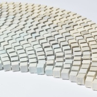 Мозаїка з керамограніту Kotto Ceramica MI7 K060101 Italian Fan Celestrino