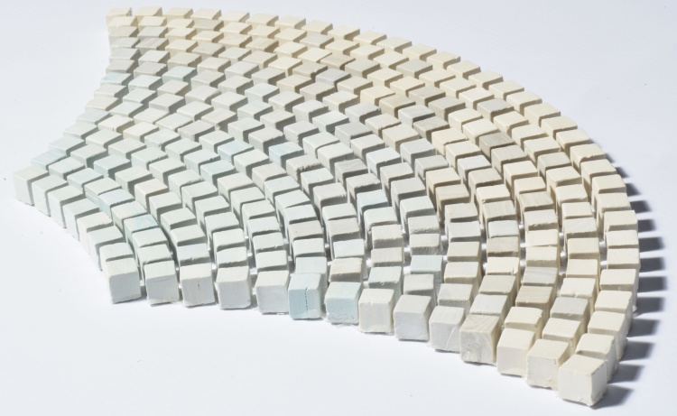 Мозаїка з керамограніту Kotto Ceramica MI7 K060101 Italian Fan Celestrino