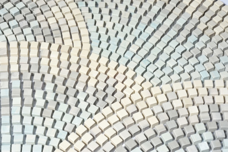 Мозаїка з керамограніту Kotto Ceramica MI7 K060101 Italian Fan Celestrino