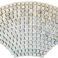 Мозаїка з керамограніту Kotto Ceramica MI7 K060101 Italian Fan Celestrino