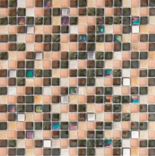 Мозаїка Dune Loa 30*30 бежева коричнева