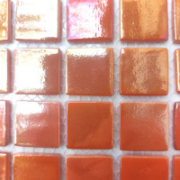 Мозаика стеклянная PL25324 Orange AquaMo