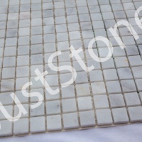 Мозаїка з мармуру Полірована МКР-4П (15x15) White BI Мозаїка з мармуру Полірована МКР-4П (15x15) White BI