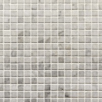 Біла мозаїка з мармуру МКР-2СВ 234 Біла мозаїка з мармуру МКР-2СВ 234