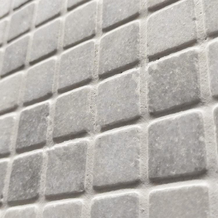 Біла мозаїка з мармуру МКР-2СВ 234