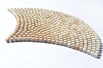 Мозаїка з керамограніту Kotto Ceramica MI7 K060201 Italian Fan Ambra/Solare/Beige/Salino 0,084 м2