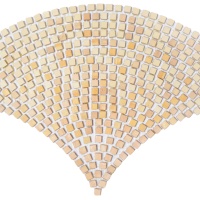 Мозаїка з керамограніту Kotto Ceramica MI7 K060201 Italian Fan Ambra/Solare/Beige/Salino 0,084 м2