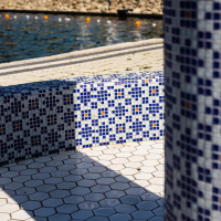 Мозаїка керамічна Kotto Ceramica GMК 410001 P3 Cobalt d/White/Honey m 289х289х4 (10х10)