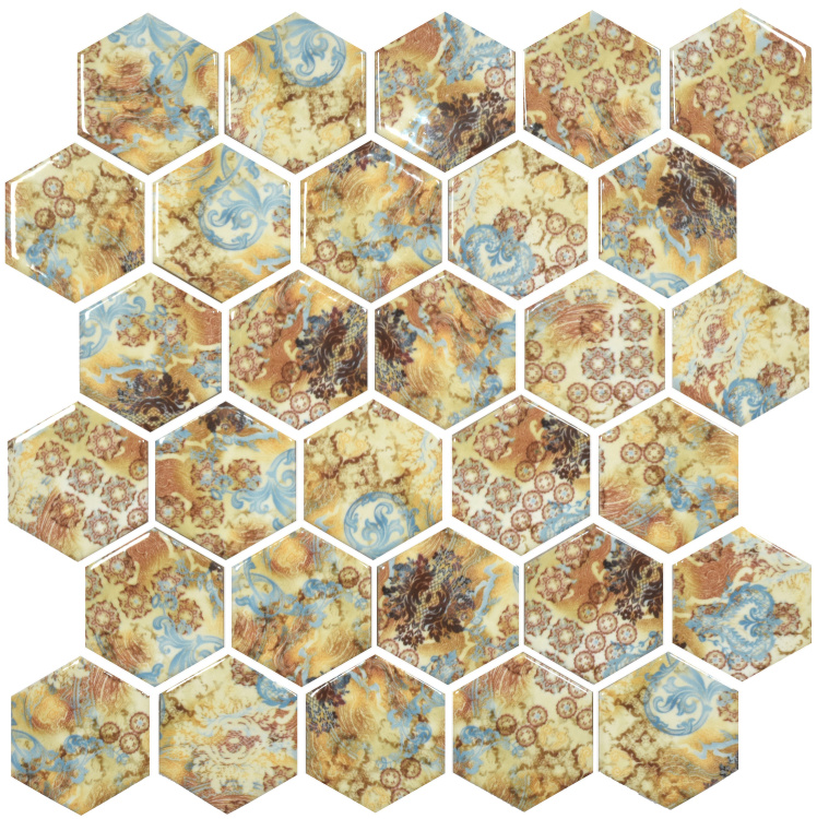 Мозаїка керамічна Kotto Ceramica HEXAGON HP 6021 295 х 295 х 9