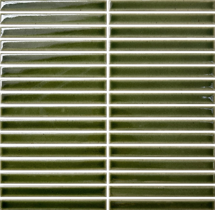 Мозаїка із керамограніту Mozaico de Lux CL-MOS GTTB23606(BHZT06242) Green