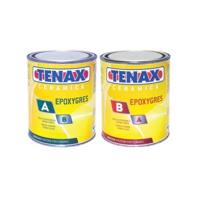 Белый эпоксидный клей Epoxy Gres для натурального и искусственного камня (1+0.5 л) TENAX