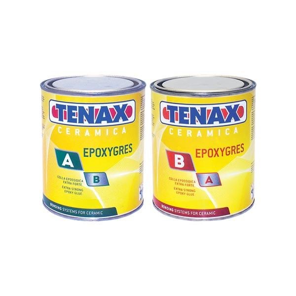 Білий епоксидний клей Epoxy Gres для натурального і штучного каменю (1 + 0.5 л) TENAX