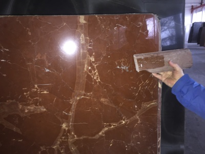 Rosso Collemandina, Мармуровий сляб (сляб) 20мм