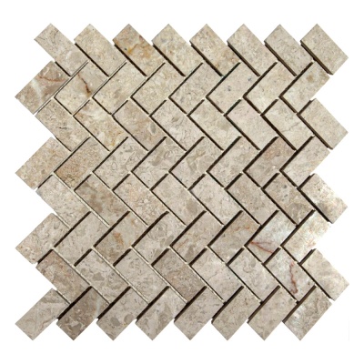 Мозаика из мрамора Полированная МКР-5П (47x23) Victoria Beige