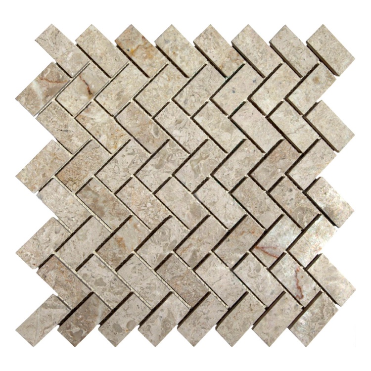 Мозаїка з мармуру Полірована МКР-5П (47x23) Victoria Beige