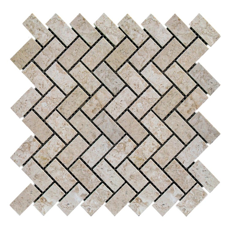 Мозаїка з мармуру Полірована МКР-5П (47x23) Victoria Beige