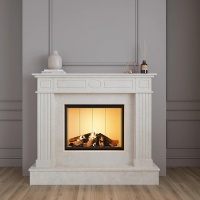 Портал для каміна Bravo Оскар Botticino мармур бежевий кутовий