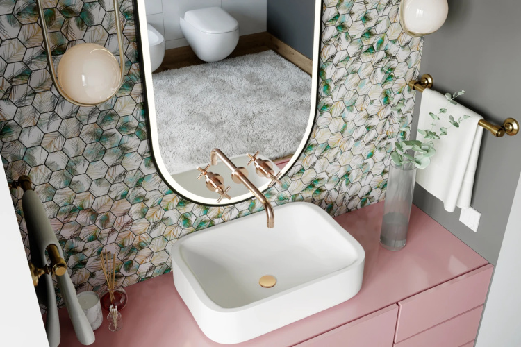 Мозаїка керамічна Kotto Ceramica HEXAGON HP 6022 295 х 295 х 9