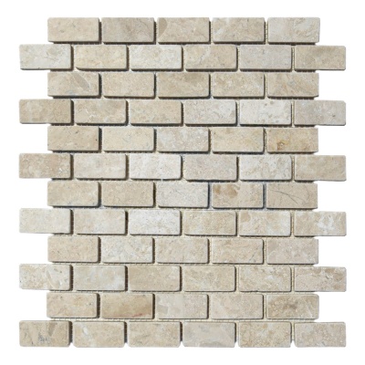 Мозаика из мрамора Матовая МКР-11СВ (47x23) Victoria Beige