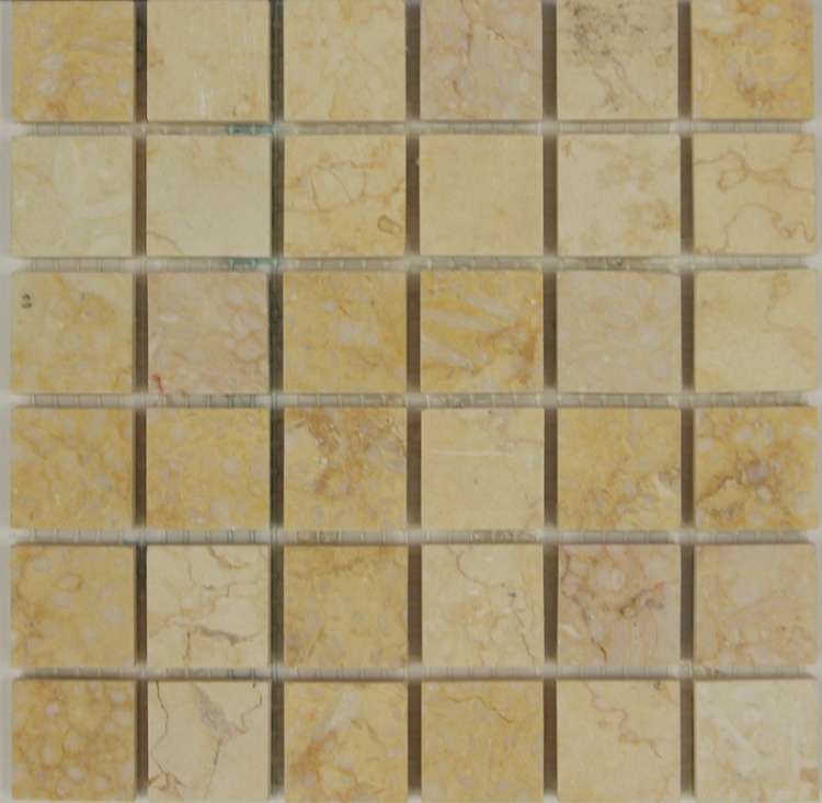 Мозаїка з мармуру Полірована МКР-2П (23x23) Sunny Mix