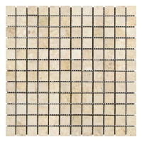 Мозаїка з мармуру Полірована МКР-2П (23x23) Sunny Mix