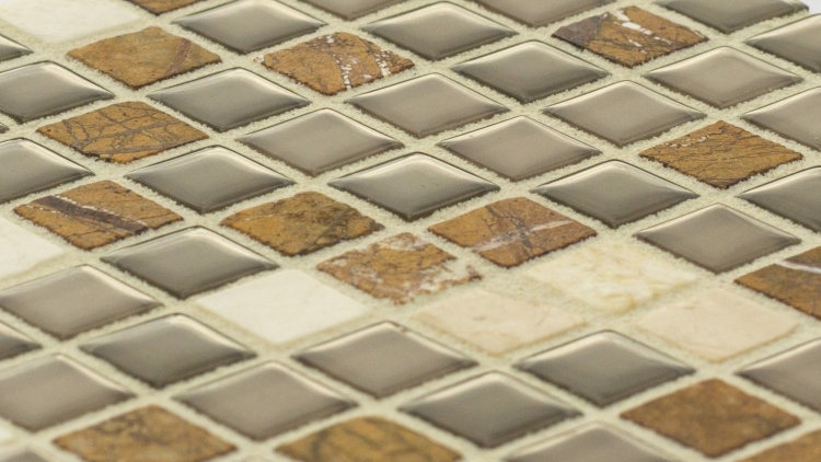 Мозаїка плитка D-CORE мікс D306 300*300 мм.