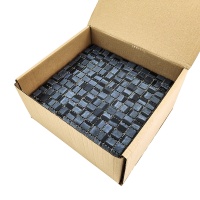 Мозаика стеклянная METALLIC TITANIUM AquaMo