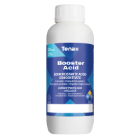 Очищувач Tenax Booster Acid 1 л, кислотний від накипу, вапняного наліту, будівельниих та органічних забруднень Очищувач Tenax Booster Acid 1 л, кислотний від накипу, вапняного наліту, будівельниих та органічних забруднень