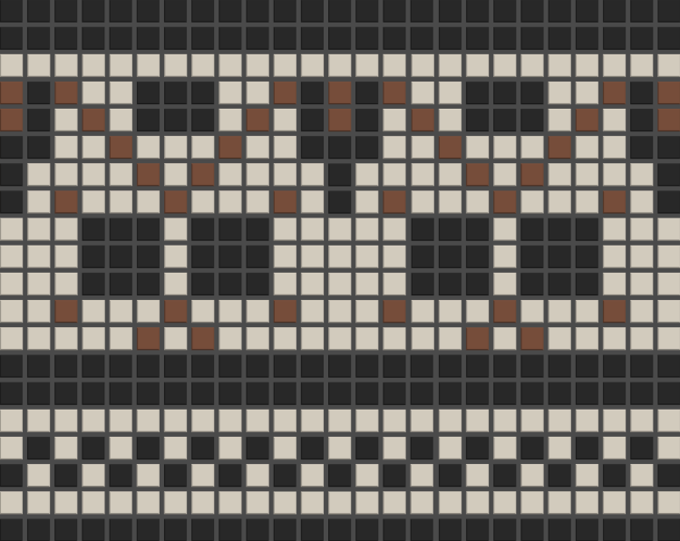 Мозаика из керамогранита Kotto Ceramica MI7 K060800 Lviv Legends рапорт Beige/Lapislazzuli/Noce/Nero