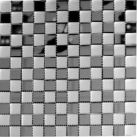 Мозаїка дзеркальна DecorStoneHub Zs-mix-SG графітова з сатином 330х330 мм шаховий малюнок для декору Мозаїка дзеркальна DecorStoneHub Zs-mix-SG графітова з сатином 330х330 мм шаховий малюнок для декору