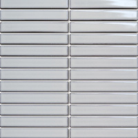 Мозаїка із керамограніту Mozaico de Lux CL-MOS GTTA24200(BHZX01044) White